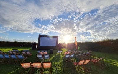 Open Air Cinema at Over Farm